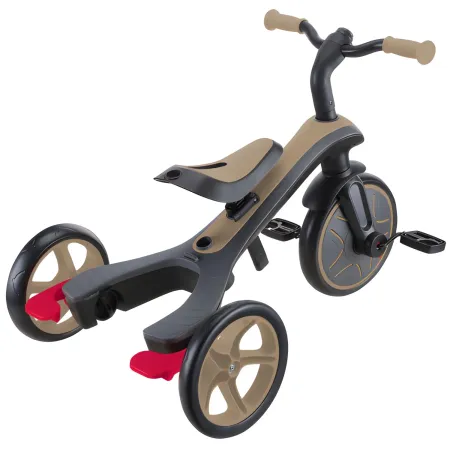 Triciclo Evolutivo 4 in 1 Maniglione Regolabile Balance Bike Beige