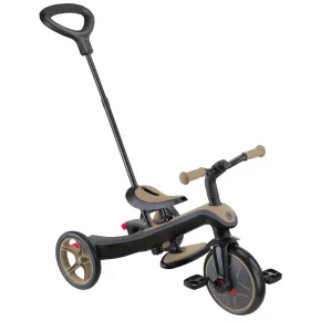 Triciclo Evolutivo 4 in 1 Maniglione Regolabile Balance Bike Beige 2