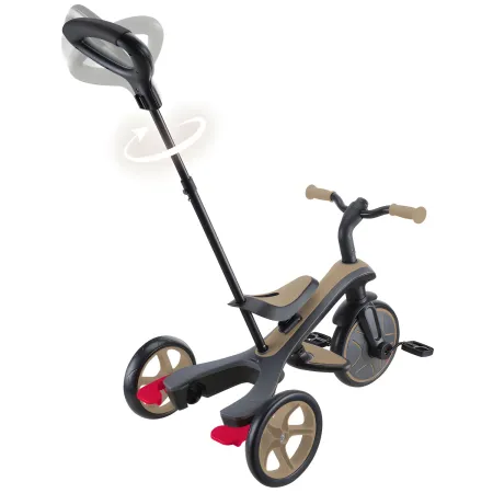 Triciclo Evolutivo 4 in 1 Maniglione Regolabile Balance Bike Beige