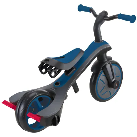 Triciclo Evolutivo 4 in 1 Maniglione Regolabile Balance Bike Blu Reale