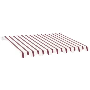 Tenda da Sole 400x300 a Barra Quadra 4x3 Riga Rossa Eco