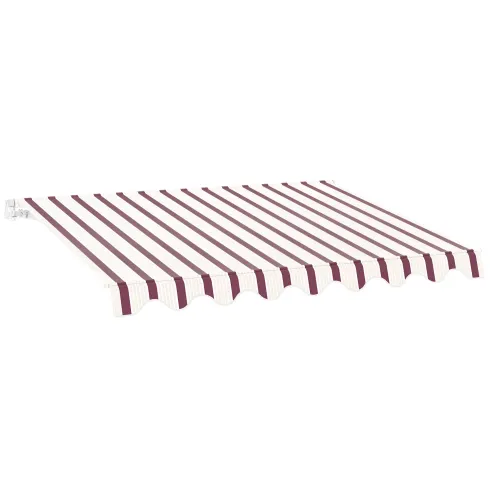 Tenda da Sole 400x300 a Barra Quadra 4x3 Riga Rossa Eco