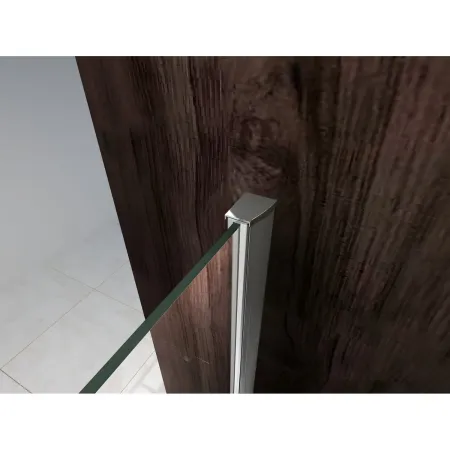 Box Doccia Walk in Cristallo 8mm Anta Fissa + Deflettore da 30 o 40cm