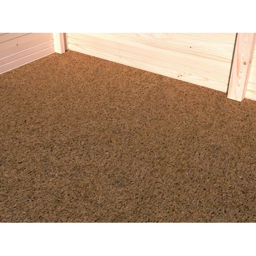 Casetta in Legno 272x182 Porta 2 Finestre da Giardino Attrezzi 12 mm Pavimento