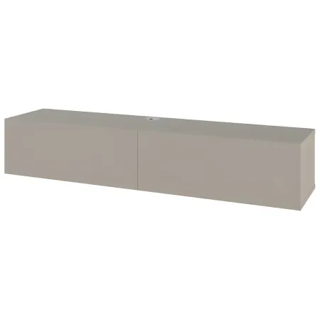 Mobile Porta TV Sospeso Beige con Ante a Ribalta Salvaspazio Moderno