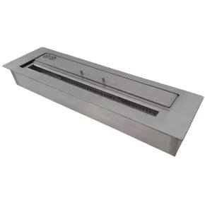 Bruciatore Bioetanolo da Incasso 60x16 a Serranda Apertura Regolabile