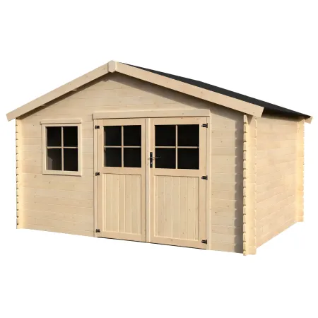 Casetta in Legno da Giardino 4x3 m 28mm BlockHouse