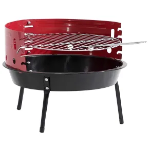 Barbecue a Carbonella Tondo da Campeggio altezza cottura 23 cm