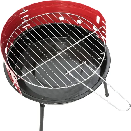 Barbecue a Carbonella Tondo da Campeggio altezza cottura 23 cm