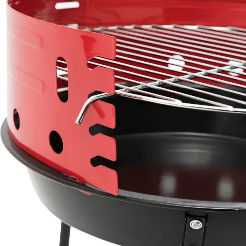 Barbecue a Carbonella Tondo da Campeggio altezza cottura 23 cm