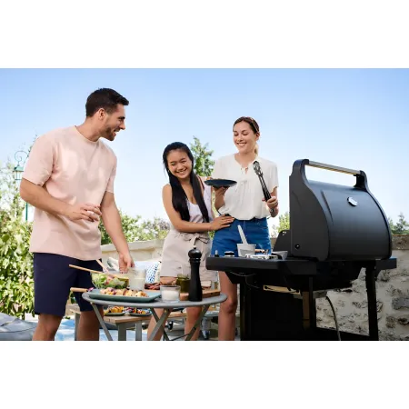 Barbecue a Gas Campignaz Compact 3 LS con Fornello Laterale