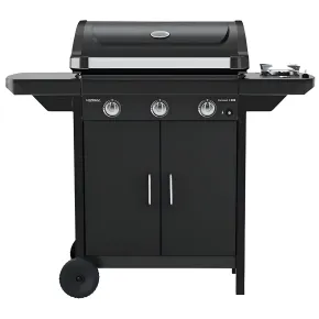 Barbecue a Gas Campignaz Compact 3 EXS con Griglia e Piastra Reversibile