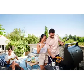 Barbecue a Gas Campignaz Compact 3 EXS con Griglia e Piastra Reversibile 2