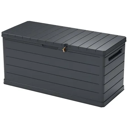 Cassapanca da Esterno in Plastica Impermeabile Baule Lucchettabile