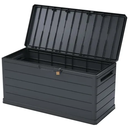 Cassapanca da Esterno in Plastica Impermeabile Baule Lucchettabile