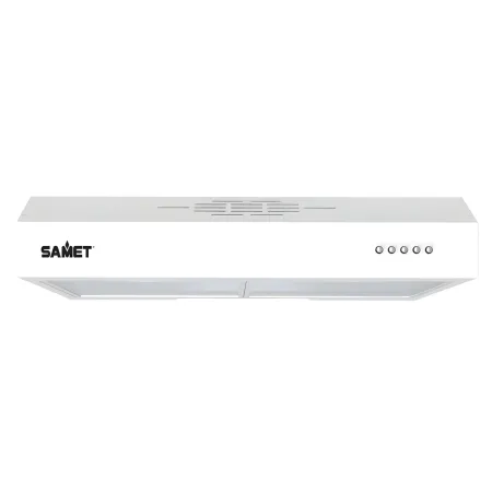 Cappa per Cucina 60 cm Sottopensile Samet 3 Velocità Bianco Classe G