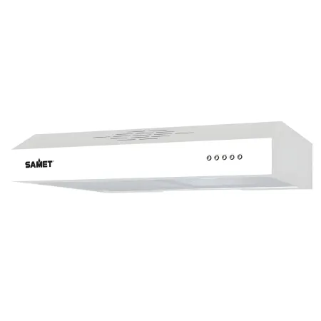 Cappa per Cucina 60 cm Sottopensile Samet 3 Velocità Bianco Classe G