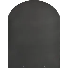Pedana Salvapavimento per Stufa a Legna Pellet in Acciaio 90x80 cm