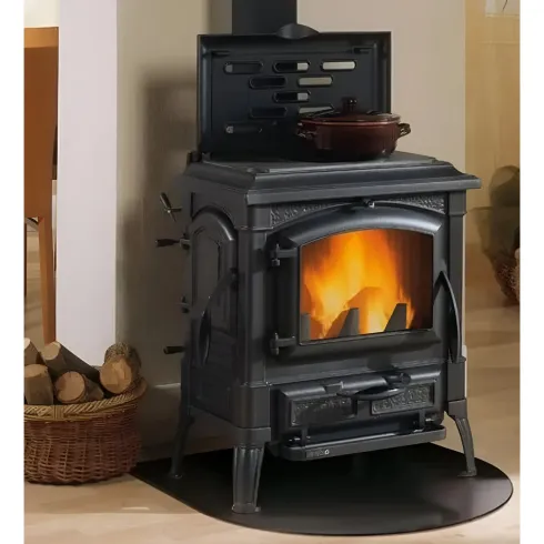 Pedana Salvapavimento per Stufa a Legna Pellet in Acciaio 100x90 cm
