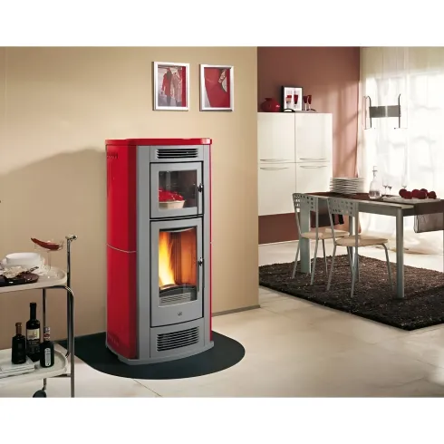 Pedana Salvapavimento per Stufa a Legna Pellet in Acciaio 100x90 cm