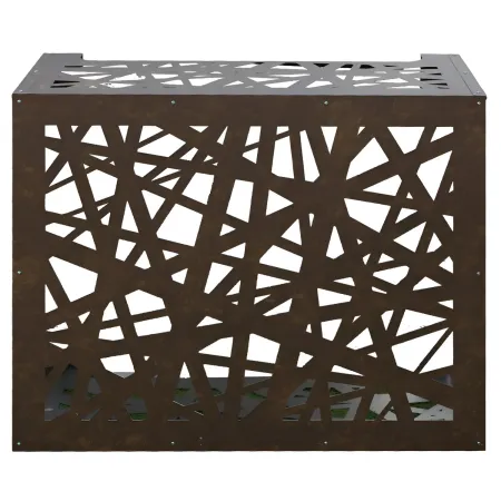 Copri Condizionatore da Esterno Decorazione Alluminio Bronzo 86x44x68