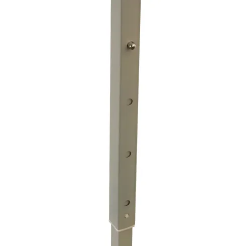 Gazebo 3x6 Chiusura Fisarmonica Impermeabile Bianco Altezza Regolabile