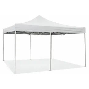Gazebo 3x6 Chiusura Fisarmonica Impermeabile Bianco Altezza Regolabile