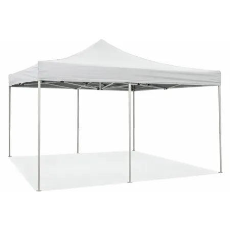 Gazebo 3x6 Chiusura Fisarmonica Impermeabile Bianco Altezza Regolabile