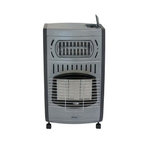 Stufa a Gas Bombola 6.2 Kw 205m3 Ventilata Elettrica Infrarossi Sensore Ossigeno