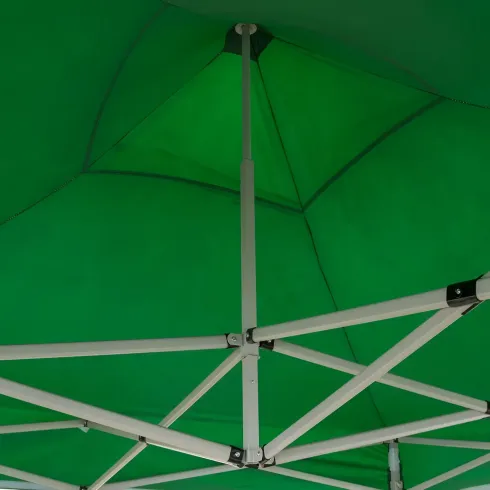 Gazebo da Giardino 3x3 a Fisarmonica Impermeabile Verde con Sacca