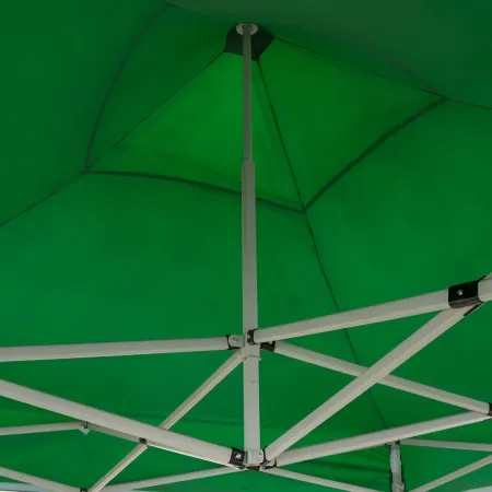 Gazebo da Giardino 3x3 a Fisarmonica Impermeabile Verde con Sacca