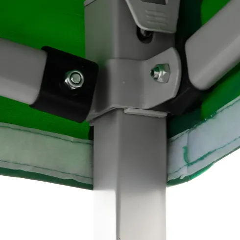 Gazebo da Giardino 3x3 a Fisarmonica Impermeabile Verde con Sacca