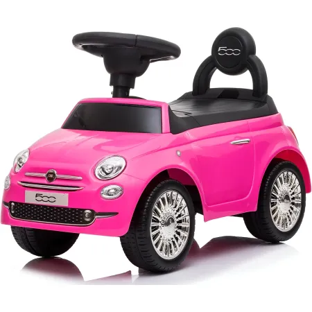 Macchina Cavalcabile per Bambini Ride On Fiat 500 Rosa