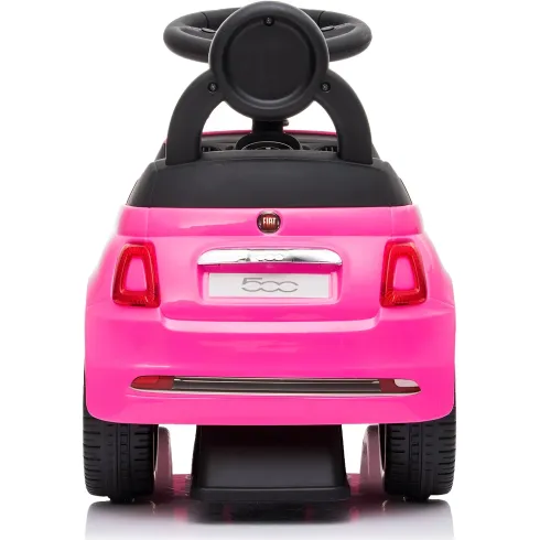 Macchina Cavalcabile per Bambini Ride On Fiat 500 Rosa
