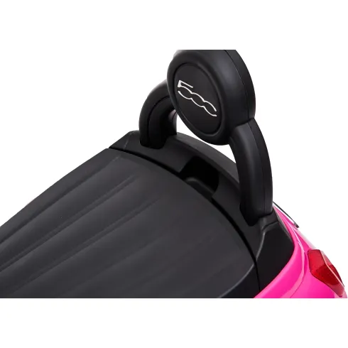 Macchina Cavalcabile per Bambini Ride On Fiat 500 Rosa