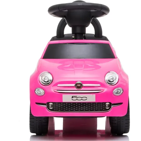 Macchina Cavalcabile per Bambini Ride On Fiat 500 Rosa
