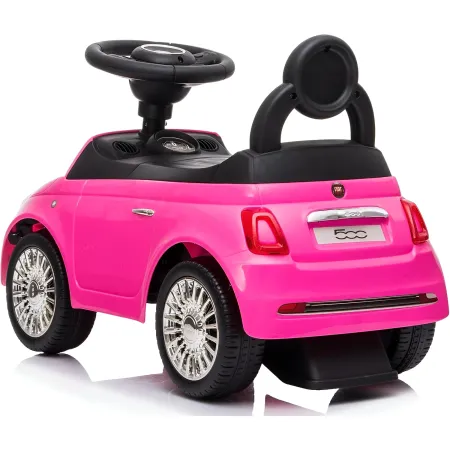 Macchina Cavalcabile per Bambini Ride On Fiat 500 Rosa