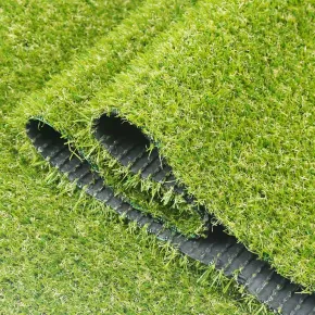 Erba Sintetica Drenante 20 mm 2x25 m Prato Verde Realistico da Esterno 2