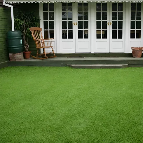 Erba Sintetica Drenante 20 mm 2x5 m Prato Verde Realistico da Esterno
