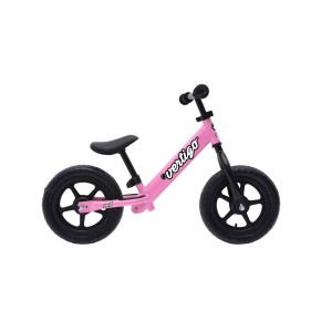 Bicicletta Pedagogica Vertigo Rosa a Spinta Senza Pedali Bici x Imparare Bambina