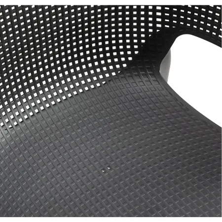 Set 6 Sedie da Esterno Keter Grafite Impilabili Resistenti UV Moderne