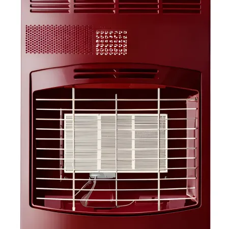 Outlet Stufa Infrarossi Gas 4100W Portatile Bordeaux Valvola Sicurezza
