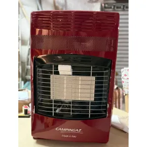 Outlet Stufa Infrarossi Gas 4100W Portatile Bordeaux Valvola Sicurezza