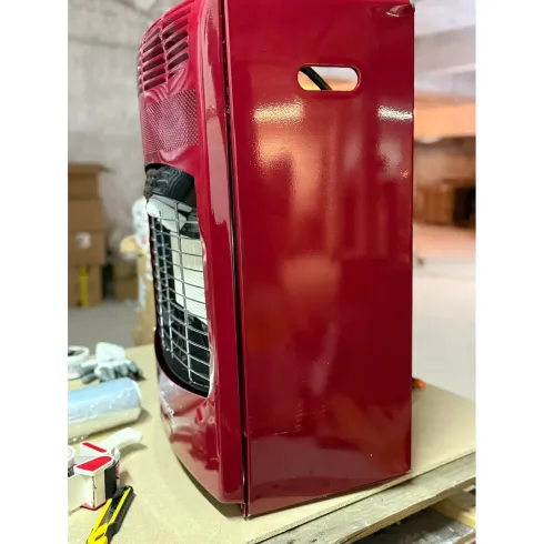Outlet Stufa Infrarossi Gas 4100W Portatile Bordeaux Valvola Sicurezza
