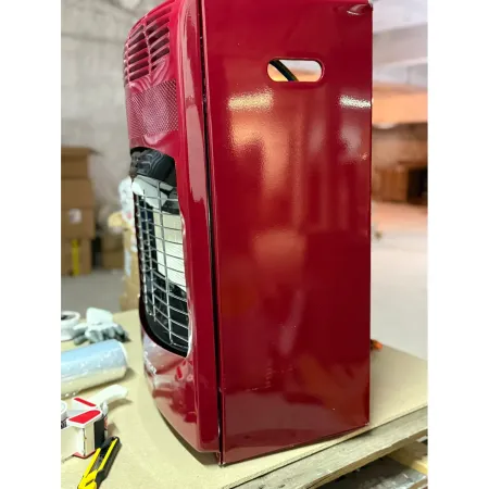 Outlet Stufa Infrarossi Gas 4100W Portatile Bordeaux Valvola Sicurezza
