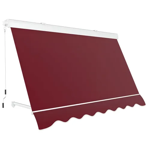 Tenda da Sole a Caduta 250x250 Rosso Ferrara Bracci Cassonata Esterno
