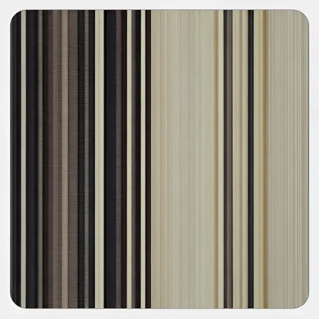Tenda da Sole 200x150 Rigato Beige a Barra Quadra Avvolgibile Esterno