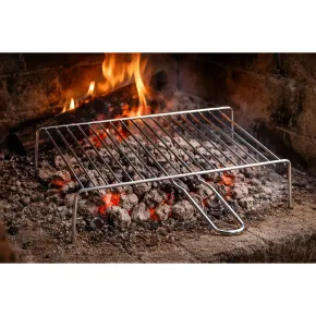 Graticola 30x30 per Barbecue Camino Caminetto Griglia Cottura In Acciaio Cromato | BricoShop24 2