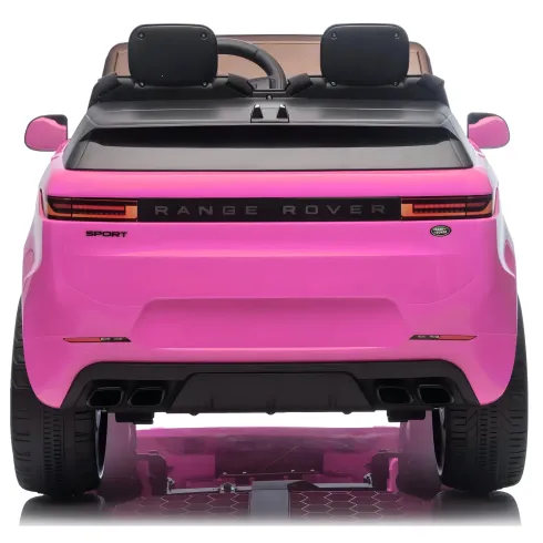 Auto Elettrica per Bambini Range Rover 24V 2 Posti Rosa Telecomando