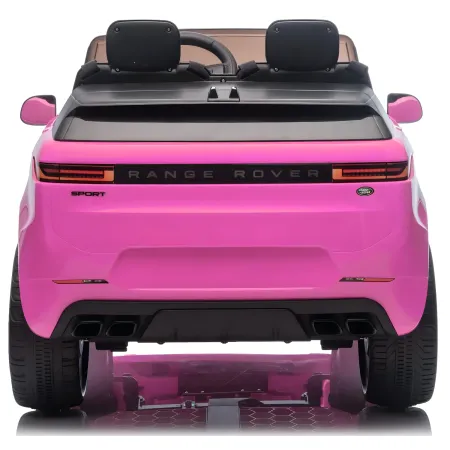 Auto Elettrica per Bambini Range Rover 24V 2 Posti Rosa Telecomando